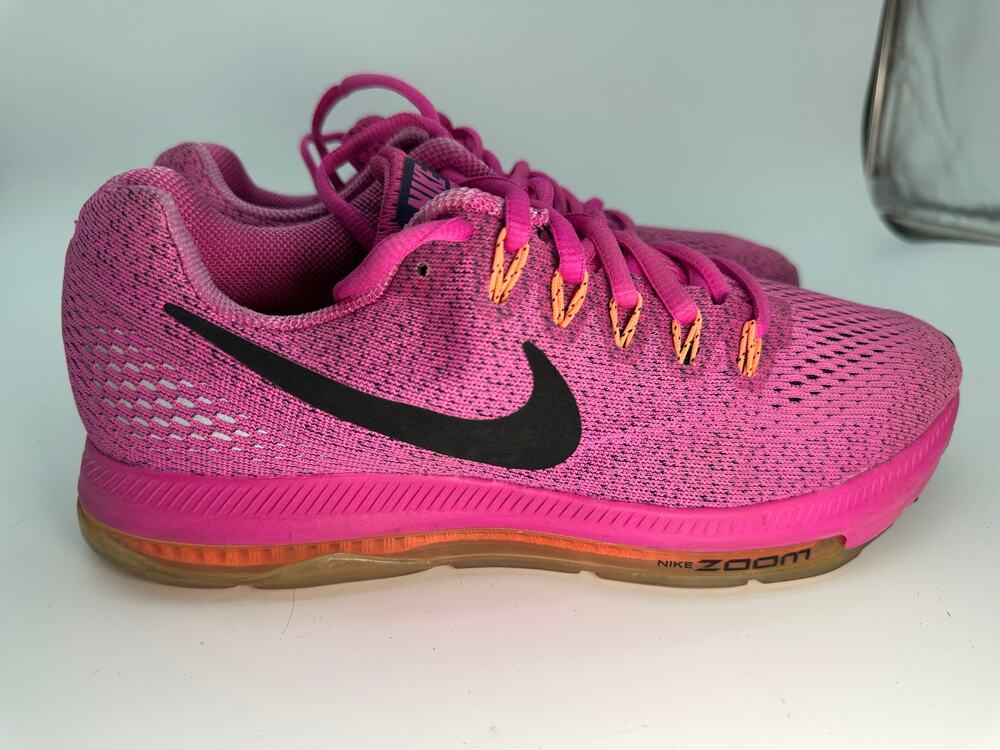 Nike Zoom All Out 878671-600 Athletic Sneaker Women's 9 Pink Mesh Sports Running